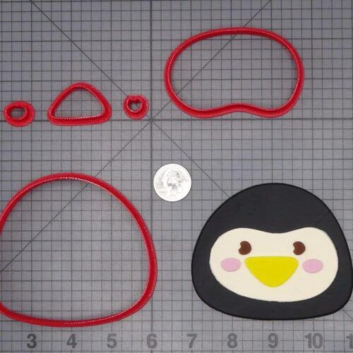 Penguin Head 266-H240 Cookie Cutter Set