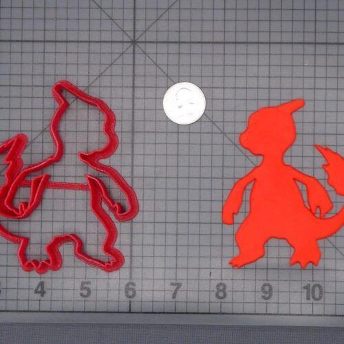 Pokemon - Charmeleon Body 266-H667 Cookie Cutter Silhouette