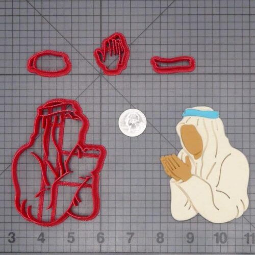 Praying Man 266-H339 Cookie Cutter Set