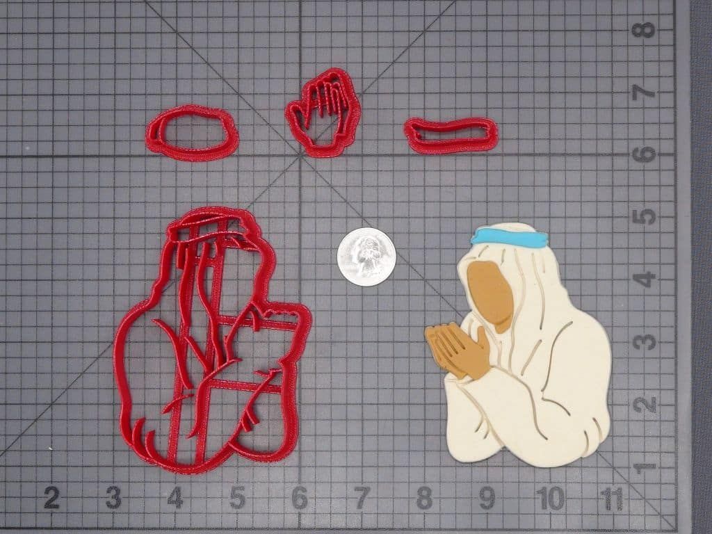 Praying Man 266-H339 Cookie Cutter Set