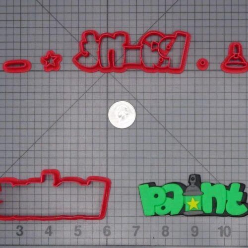 Spray Paint 266-H242 Cookie Cutter Set