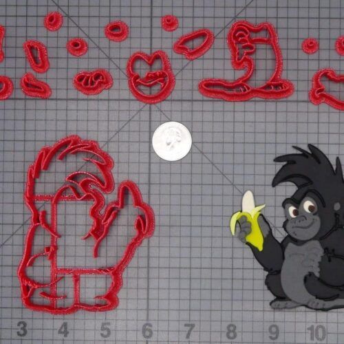 Tarzan - Terk Ape with Banana 266-G305 Cookie Cutter Set