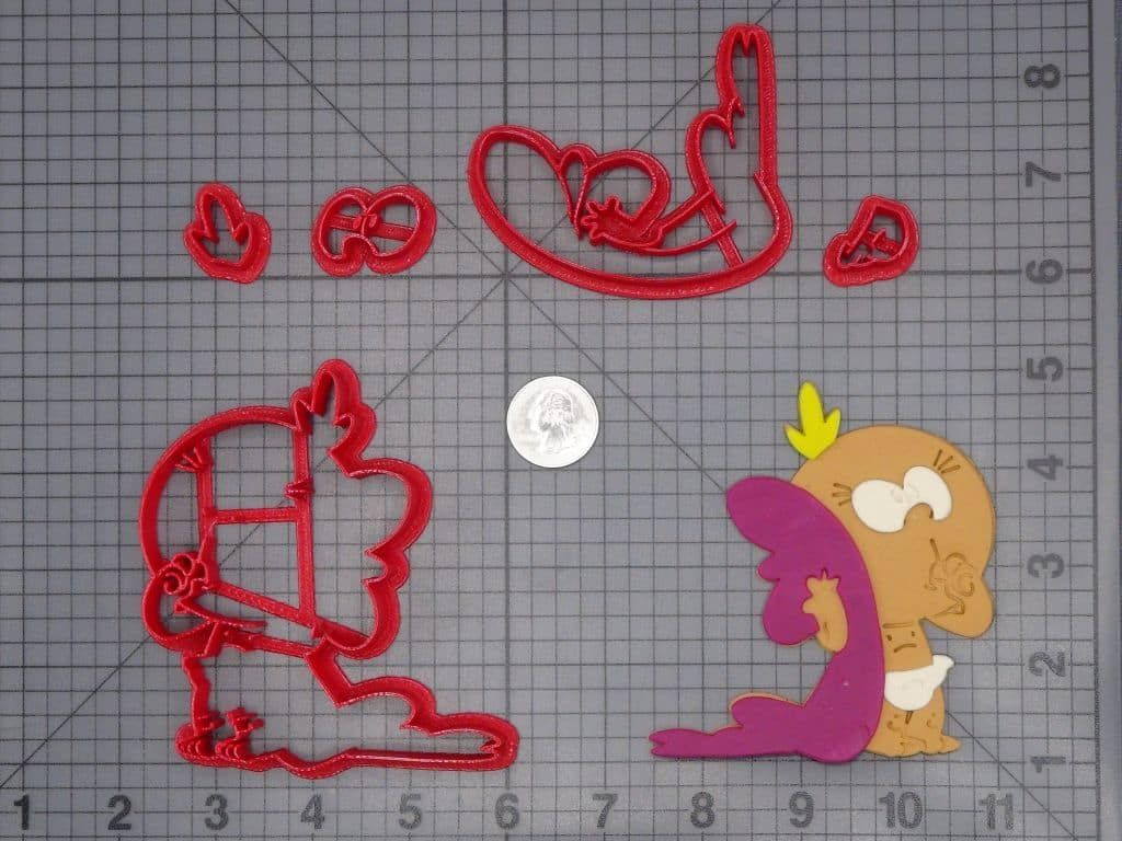 The Loud House - Lily with Blanket Body 266-H120 Cookie Cutter Set