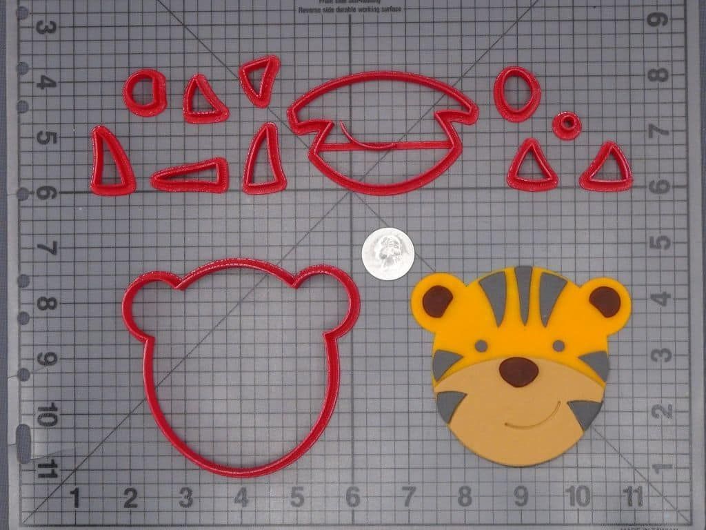 Tiger Head 266-H337 Cookie Cutter Set