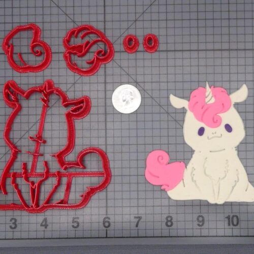 Unicorn Body 266-H028 Cookie Cutter Set