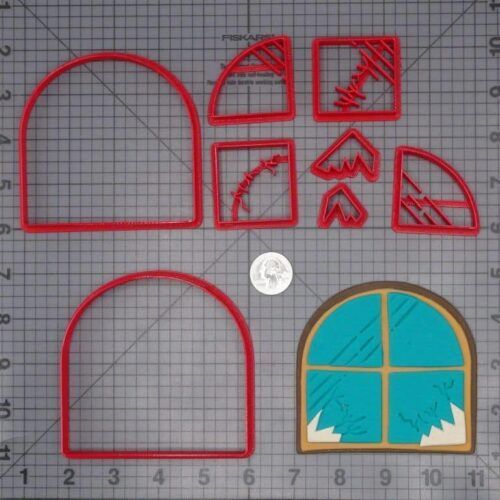 Window Broken 266-H126 Cookie Cutter Set