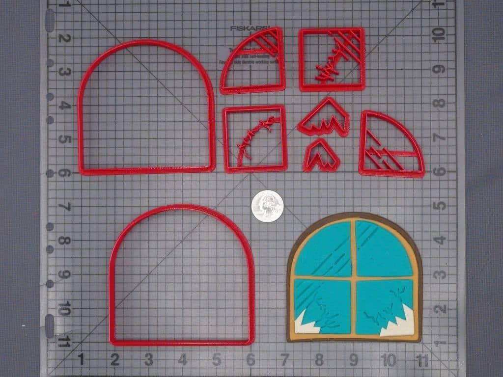 Window Broken 266-H126 Cookie Cutter Set
