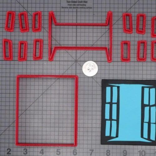 Window Open 266-H164 Cookie Cutter Set