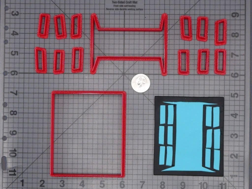 Window Open 266-H164 Cookie Cutter Set