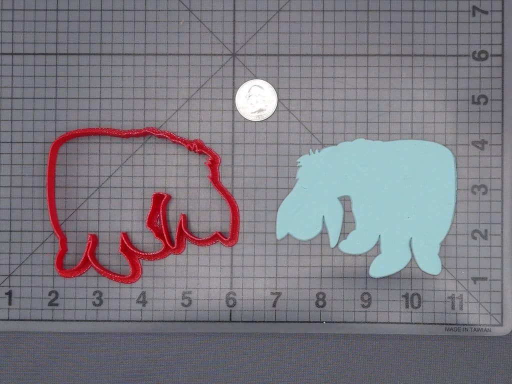 Winnie the Pooh - Eeyore Body 266-H596 Cookie Cutter Silhouette