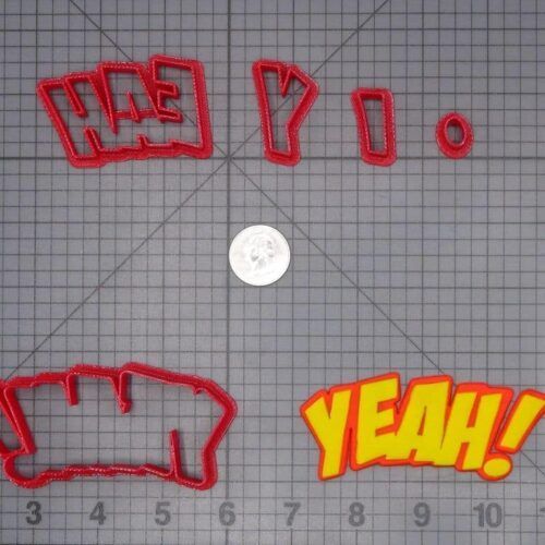 Yeah 266-H335 Cookie Cutter Set