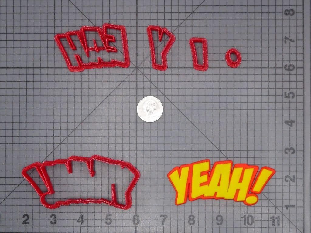 Yeah 266-H335 Cookie Cutter Set