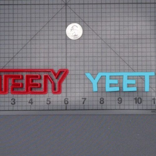 Yeet 266-H600 Cookie Cutter Silhouette