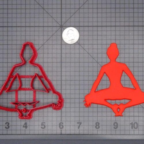 Yoga Asanas Pose 266-H248 Cookie Cutter