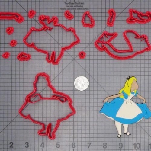 Alice in Wonderland - Alice Body 266-H005 Cookie Cutter Set