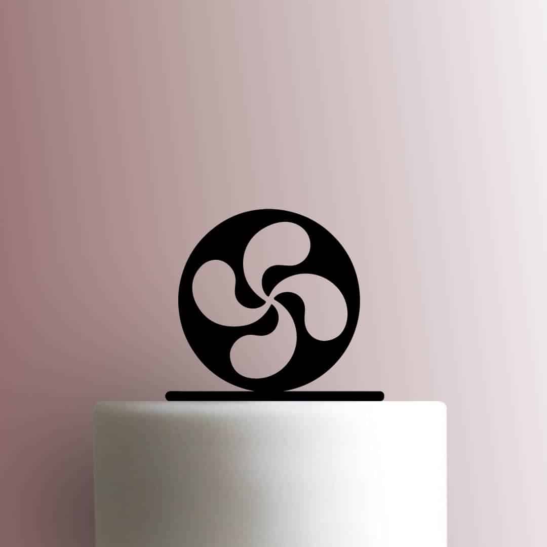 Basque Icon 225-B293 Cake Topper