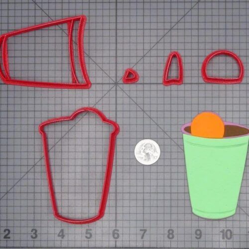 Beer Pong Cup 266-H972 Cookie Cutter Set