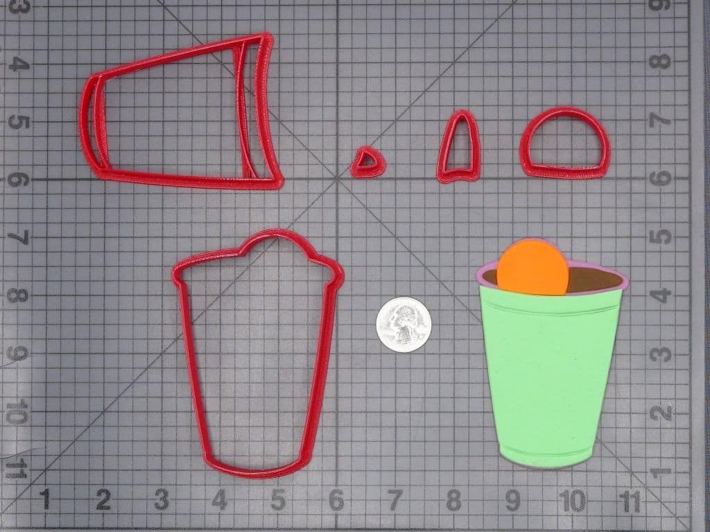 Beer Pong Cup 266-H972 Cookie Cutter Set
