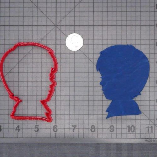 Boy Head 266-H845 Cookie Cutter Silhouette