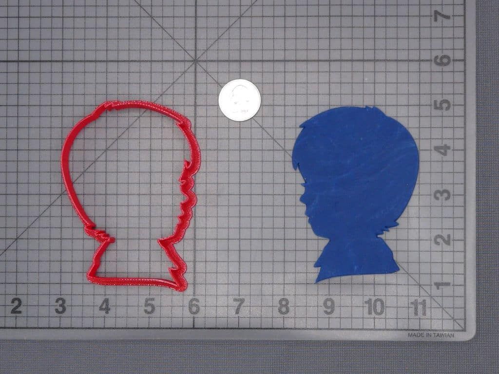 Boy Head 266-H845 Cookie Cutter Silhouette