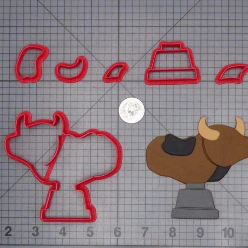 Bull Ride 266-H966 Cookie Cutter Set