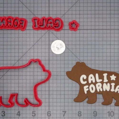 California Bear 266-H815 Cookie Cutter Set