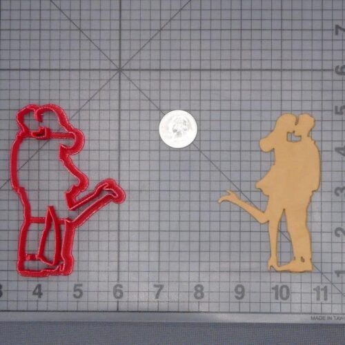 Couple Kissing 266-H954 Cookie Cutter
