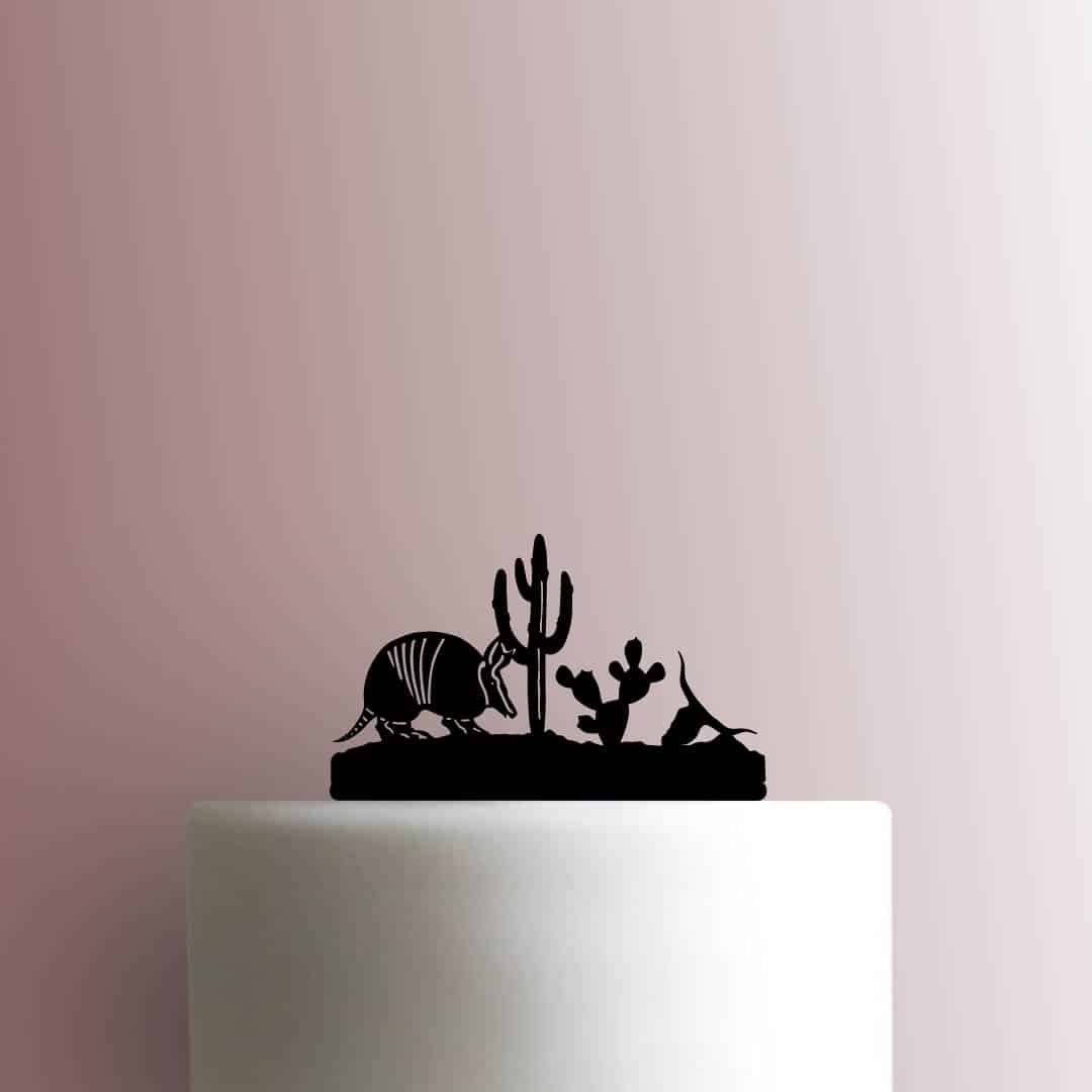 Desert Scene 225-B274 Cake Topper