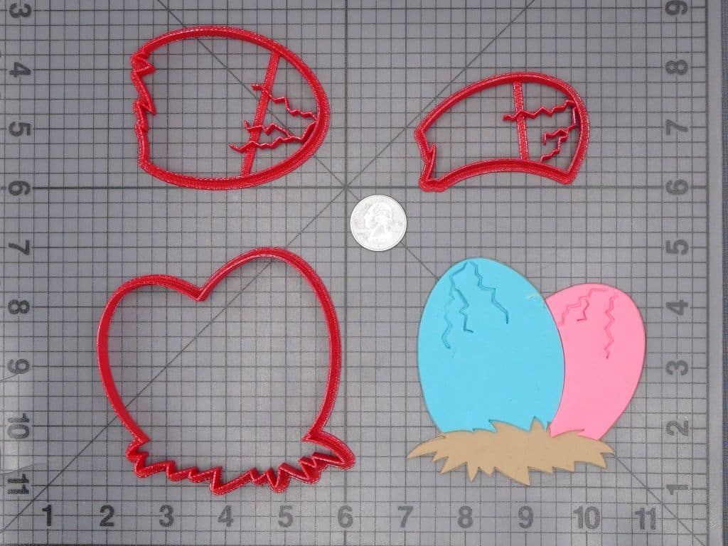 Dinosaur Eggs 266-H694 Cookie Cutter Set