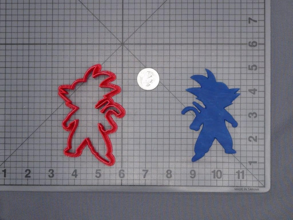 Dragon Ball Z - Goku Body 266-H947 Cookie Cutter Silhouette