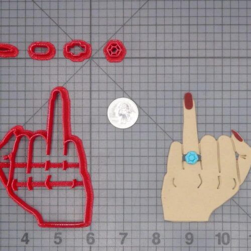 Engaged Hand 266-H819 Cookie Cutter Set