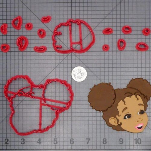 Fancy Nancy - Bree Head 266-H329 Cookie Cutter Set