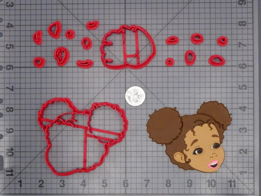 Fancy Nancy - Bree Head 266-H329 Cookie Cutter Set