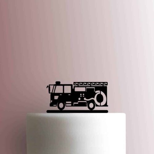 Fire Truck 225-B261 Cake Topper