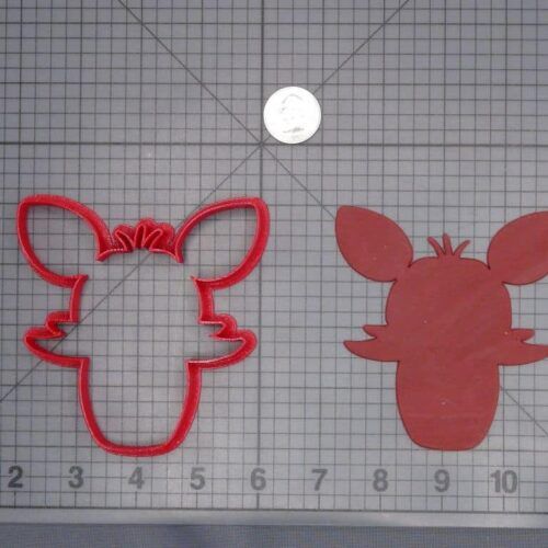 Five Nights at Freddys - Foxy Head 266-H877 Cookie Cutter Silhouette