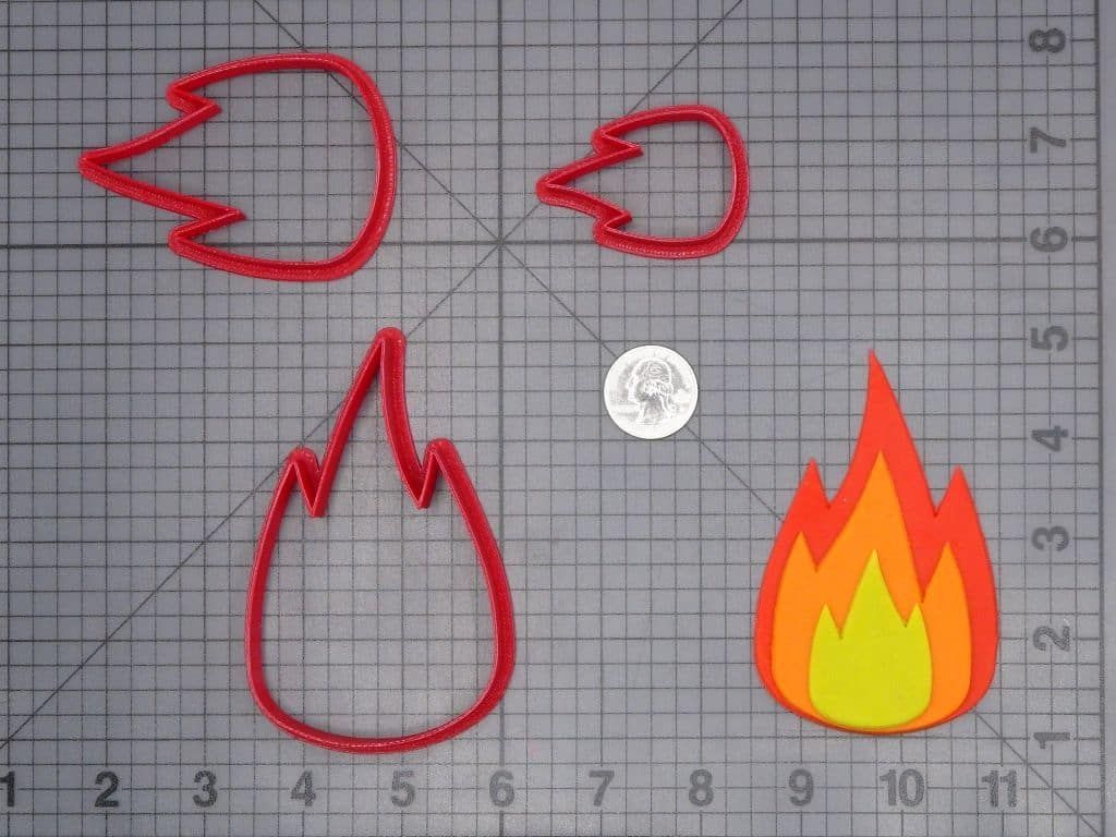 Flame 266-H871 Cookie Cutter Set