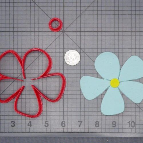 Flower 266-H624 Cookie Cutter Set