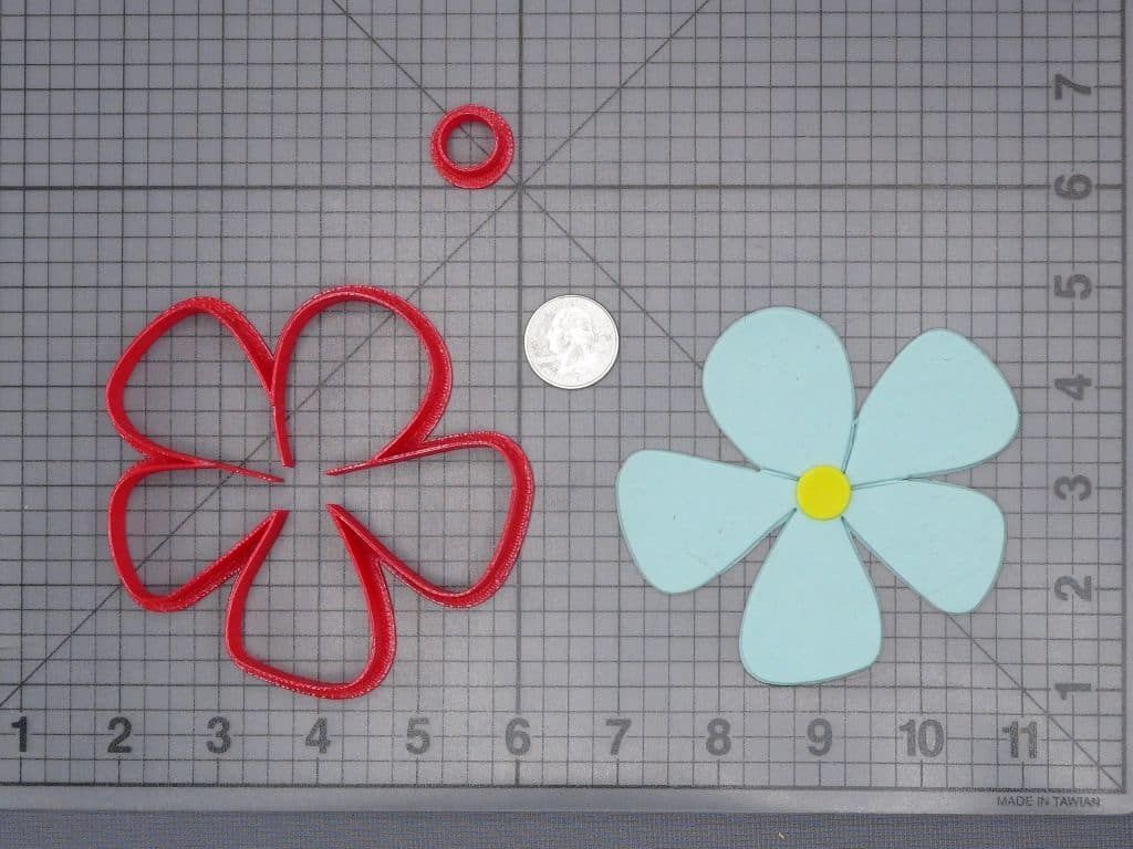 Flower 266-H624 Cookie Cutter Set