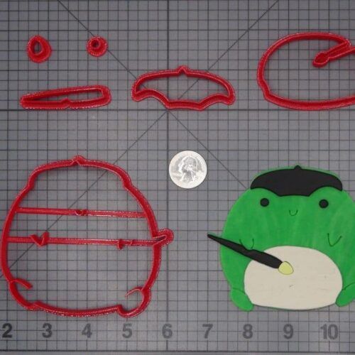Frog Painting 266-H804 Cookie Cutter Set