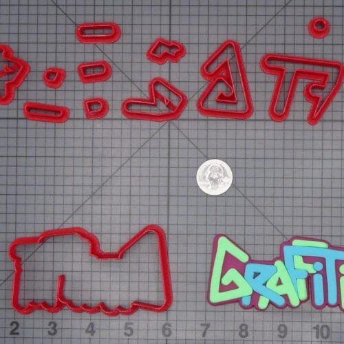 Graffiti 266-H233 Cookie Cutter Set