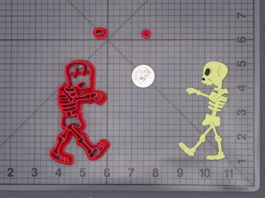 Halloween - Skeleton Walking 266-H417 Cookie Cutter Set