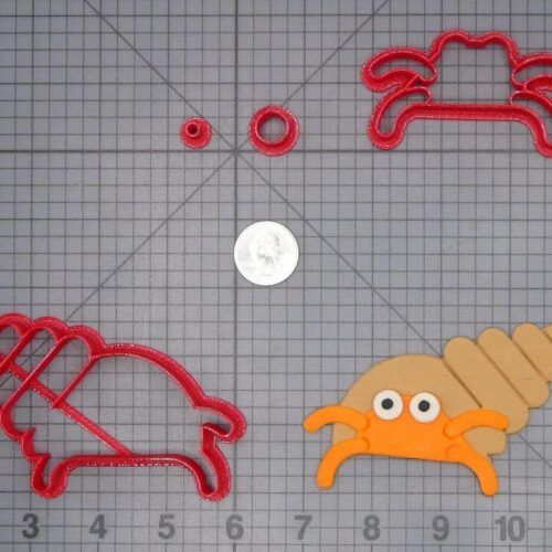 Hermit Crab 266-H825 Cookie Cutter Set