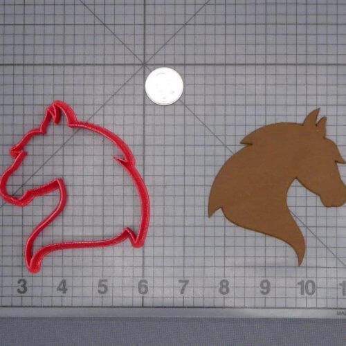 Horse Head 266-H881 Cookie Cutter Silhouette