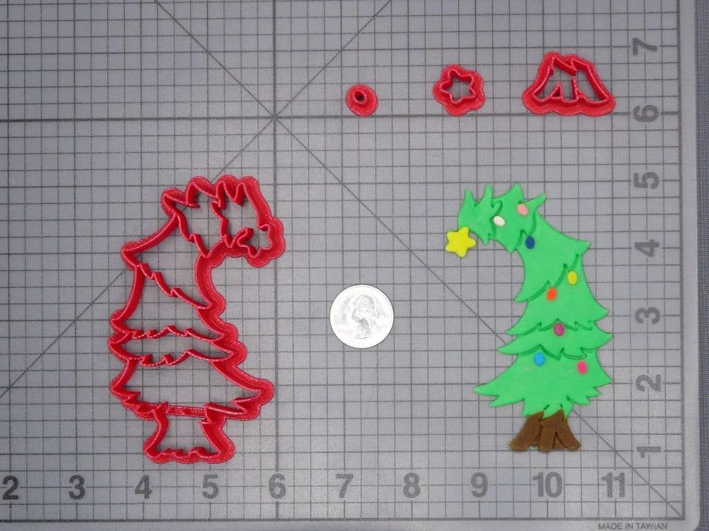 How the Grinch Stole Christmas - Tree 266-H785 Cookie Cutter Set