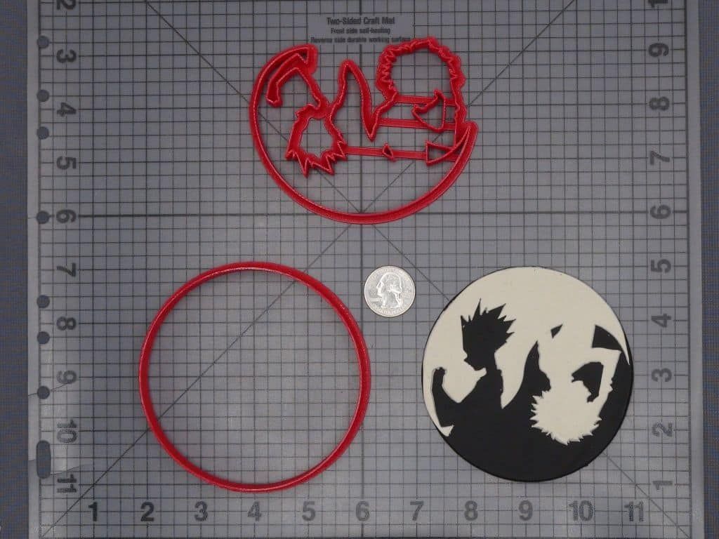 Hunter X Hunter Yin and Yang 266-H780 Cookie Cutter Set