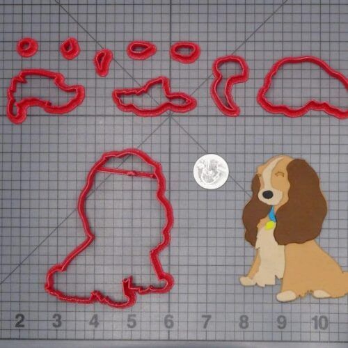 Lady and the Tramp - Lady Dog Body 266-H941 Cookie Cutter Set