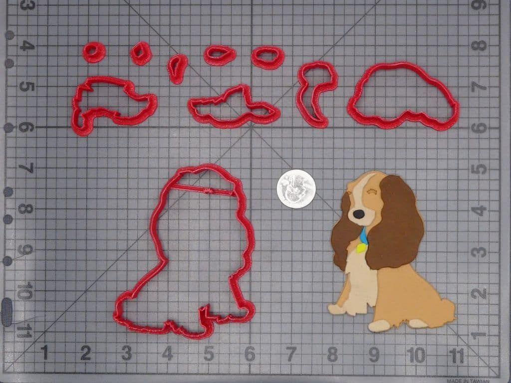 Lady and the Tramp - Lady Dog Body 266-H941 Cookie Cutter Set