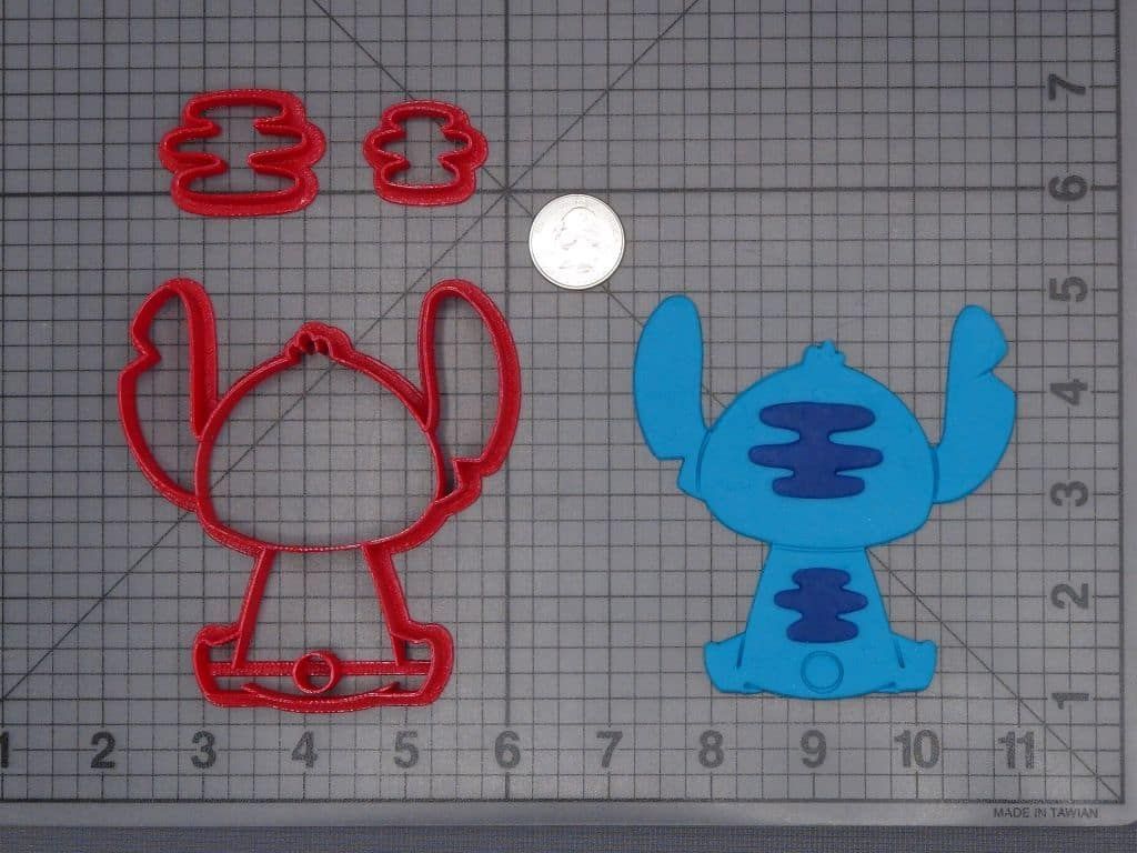 Lilo and Stitch - Stitch Body 266-H643 Cookie Cutter Set