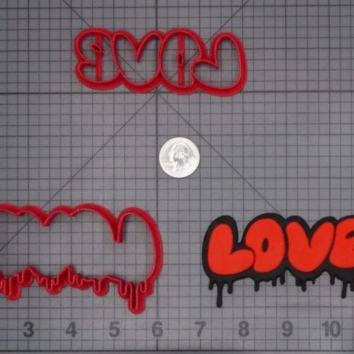 Love Melting 266-H628 Cookie Cutter Set