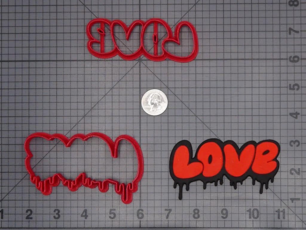 Love Melting 266-H628 Cookie Cutter Set